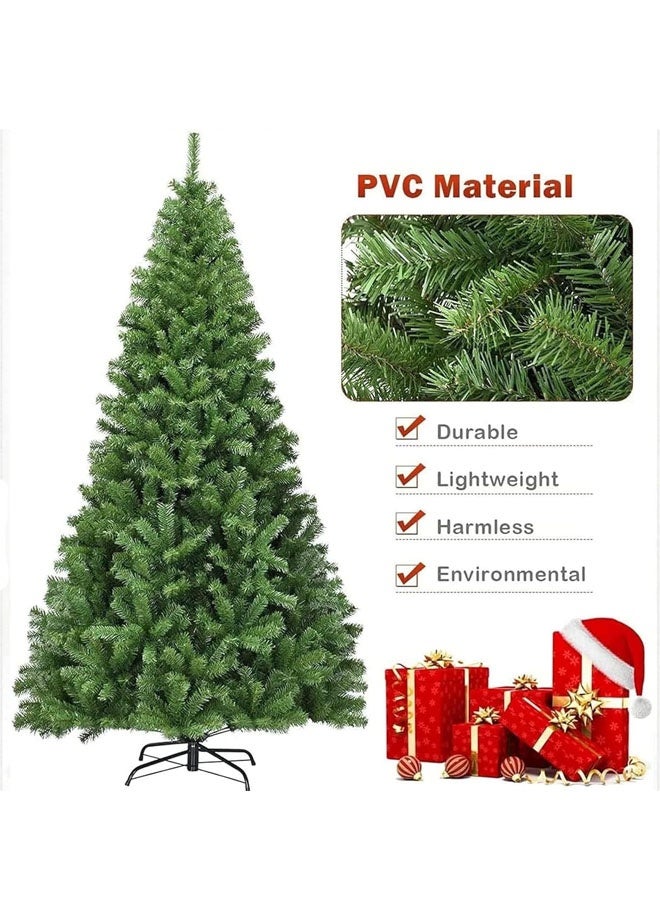 Beauenty Artificial Christmas Tree 9FT 2200 Tips Xmas Tree With Sturdy Metal Stand – Easy Assembly Artificial PVC Christmas Tree For for Home, Office, Party,New Year Christmas Decorations(2.7M) - Image 2