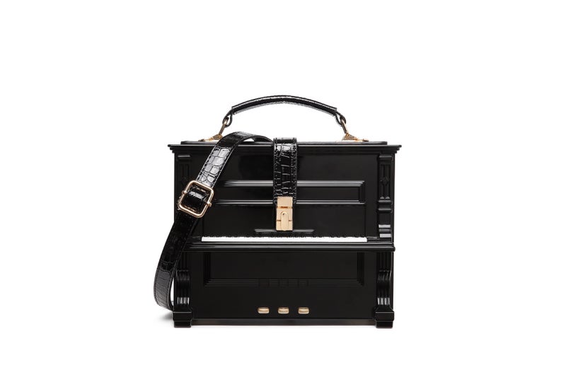 Spring And Portable Messenger Bag Personality Simulation Piano Bag Women'S Bag 2202# - Image 1