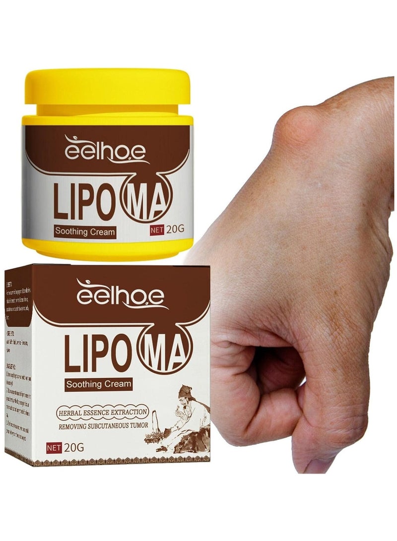 EELHOE Lipoma Removal Cream,Natural Herbal Body Care Balm | Instant Lipoma Removal Cream Ointment for Subcutaneous Lumps and Various Fat Agglomerates, Relieving - Image 2