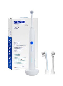 CURAPROX فرشاة أسنان كورابروكس هيدروسونيك سهلة - فرشاة أسنان كهربائية كورابروكس للبالغين مع 3 مستويات للتنظيف.  - Image 1
