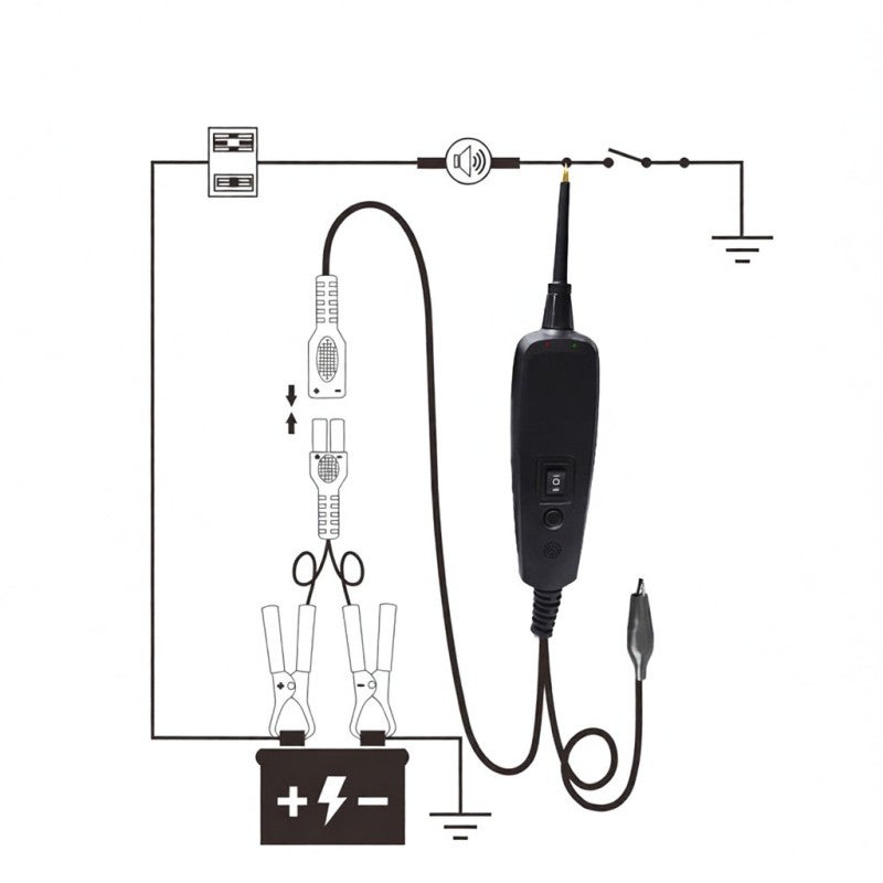 JDiag TopDiag P100 Original Automotive Electrical Circuit System Tester for Cars and Trucks 0V - 70V - Image 4