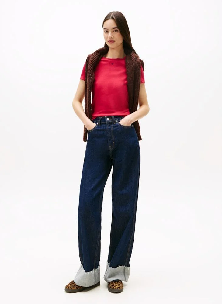 TOMMY JEANS Logo Crew Neck T-Shirt
