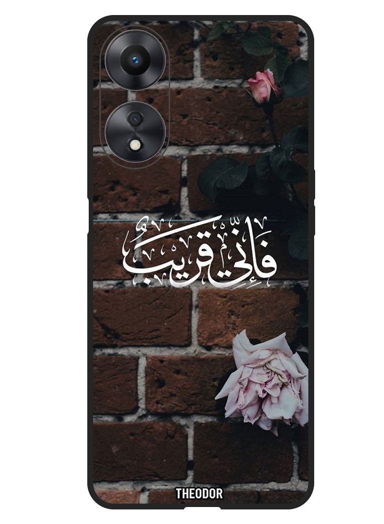 Theodor Protective Case Anti Scratch Shock Proof Bumper Cover For Oppo F23 5G Arabic Quotes 6 - Image 1
