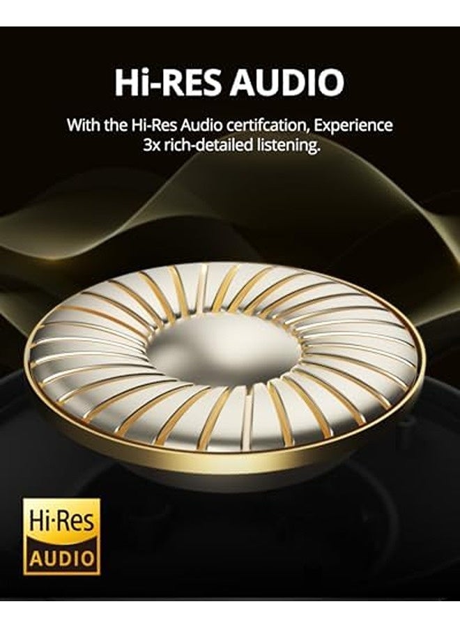 ترونسمارت سماعات لاسلكية بعزل ضوضاء نشط هجين (Hybrid ANC) | صوت عالي الدقة، تشغيل حتى 60 ساعة، صوت جهير عميق، تحكم في المعادل عبر التطبيق، تصميم مريح فوق الأذن مع ميكروفون | Q20S - Image 2