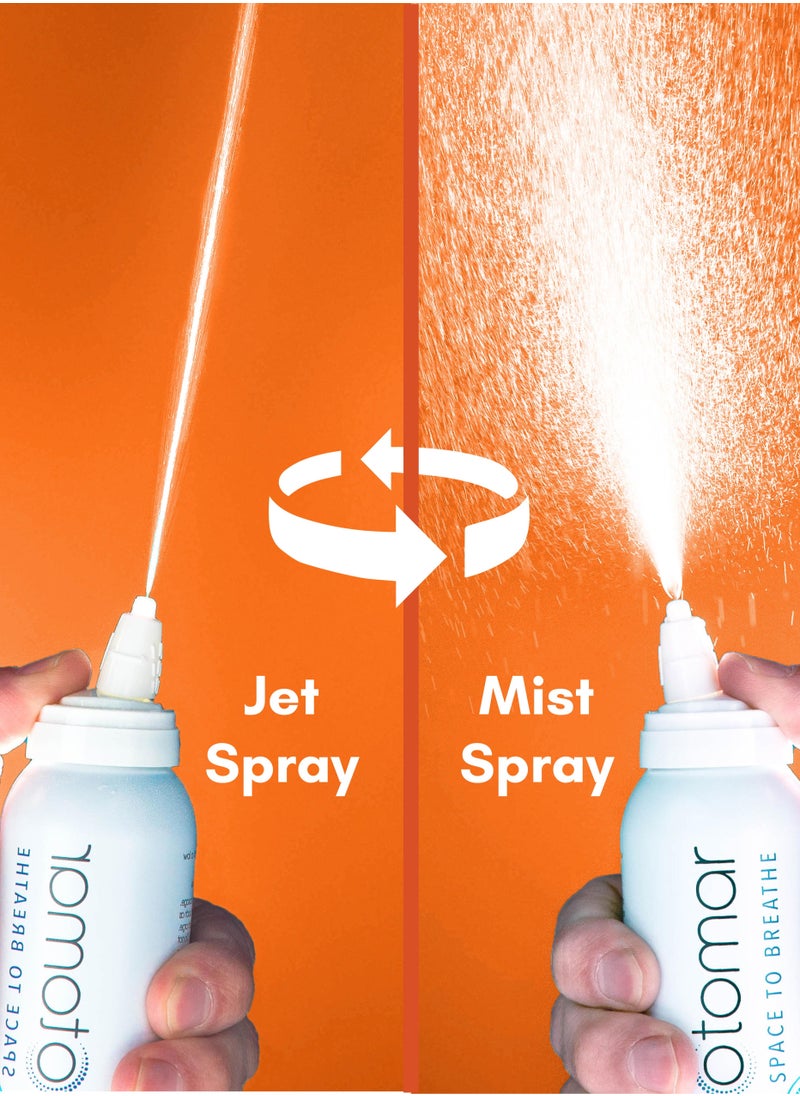 otomar Cold and Flu Adults Hypertonic Nasal Saline Spray 125ml  - Image 4