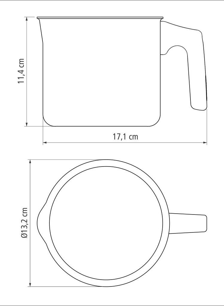 ترامونتينا باريس تيكستشر  سم . لتر غرافيت ألومنيوم غلاية متعددة الأغراض بطلاء ستارفلون ماكس غير لاصق خالٍ من الرصاص - Image 5