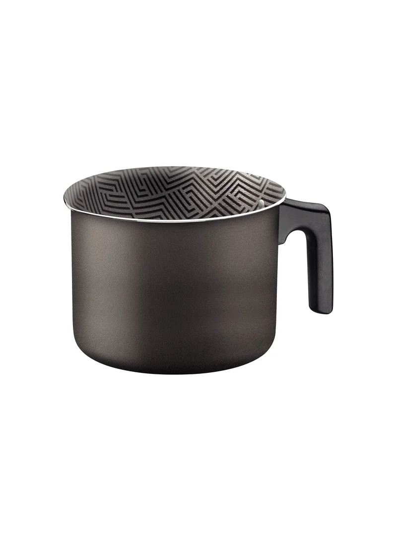 TRAMONTINA Tramontina Paris Texture 12cm 1.2L Graphite Aluminum Multipurpose Boiler with Interior and Exterior Starflon Max Lead PFOA Free Nonstick Coating