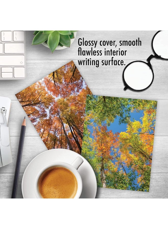 The Best Card Company 10 Beautiful Note Cards Blank - Fall and Autumn Season, Boxed Notecard Assortment - Image 5
