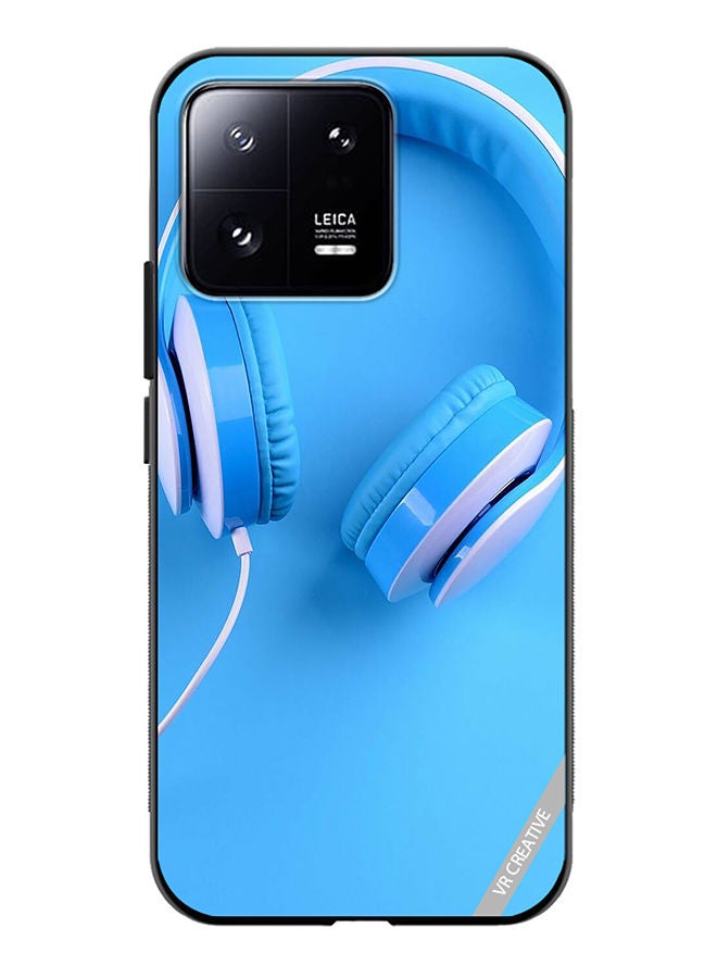 VR CREATIVE Protective Case Cover For Xiaomi 13 Music Headphones Design Multicolour - Image 1