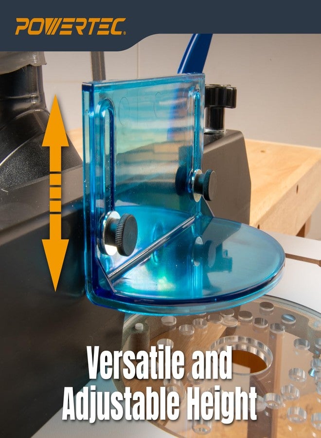 POWERTEC 71538 Full Size Router Bit Guard Kit w/Mounting Hardware - Image 3