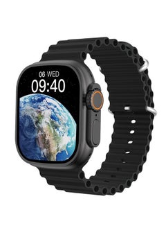 Wearfit Pro X8 Ultra max Series 8 Smartwatch Screen 2.2 Inch Full Screen  IPS display -NFC - Bluetooth V5 Call- Voice Assistant - Wireless Charging - Waterproof IP67 SmartWatch (Black)