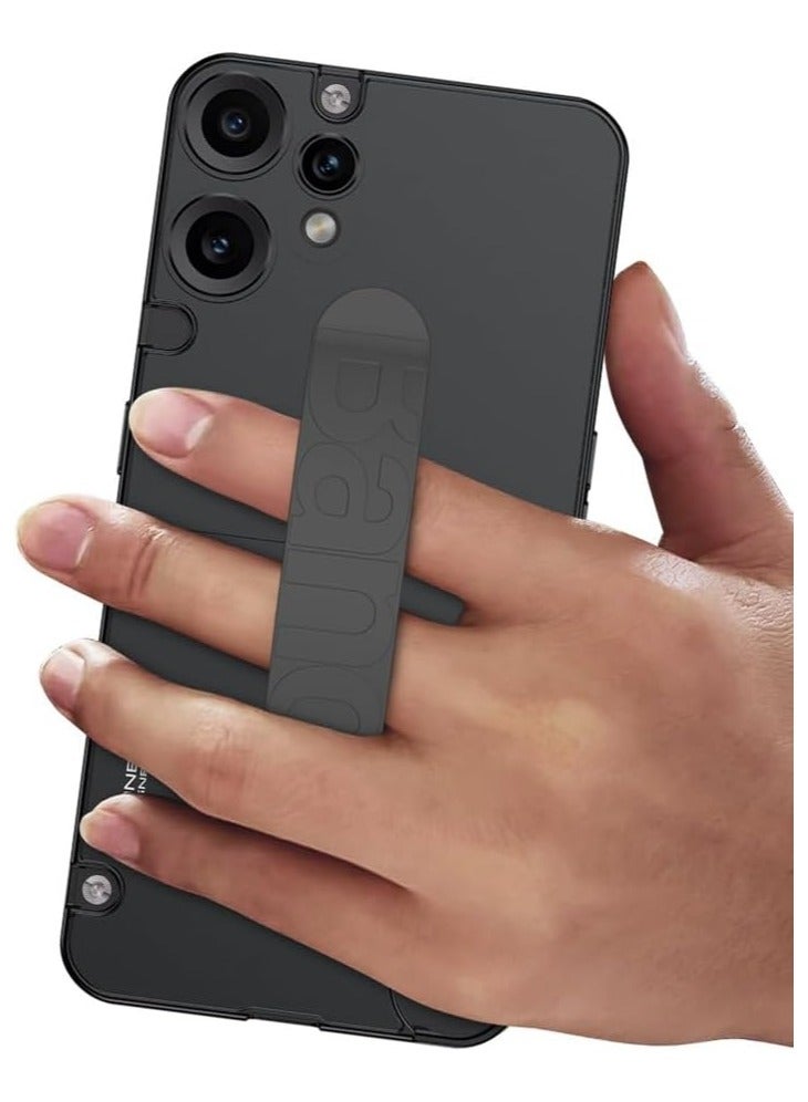 General Case for Nothing CMF Phone 2 Pro with Elastic Silicone Wrist Strap Case, 2-in-1 Brushed Rigid PC Shockproof Protective Back Case CMF Phone 2 Pro (2025)  - Image 2