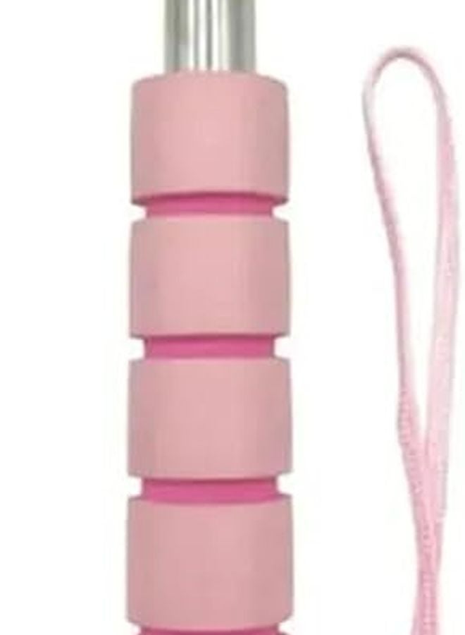 Pink Car Rearview Mirror Wiper Retractable Portable Rubber Squeegee Rain Remover Cleaning Tool - Image 1