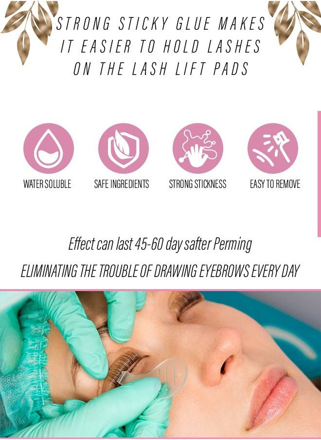 Kanza - Eyebrow Lamination Kit & Lash Lift Kit at Home DIY Perm for Your Brows Instant Professional Lift for Fuller Eyebrows Professional Grade & Easy for Beginners Long Lasting Instant Fuller Eyebrow Kit - Image 1
