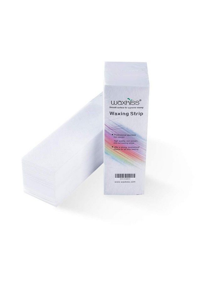 waxkiss 200Pcs Beauty Nonwoven Waxing Strips For Facial & Body & Leg Epilating For Women & Men 3X9 - Image 5