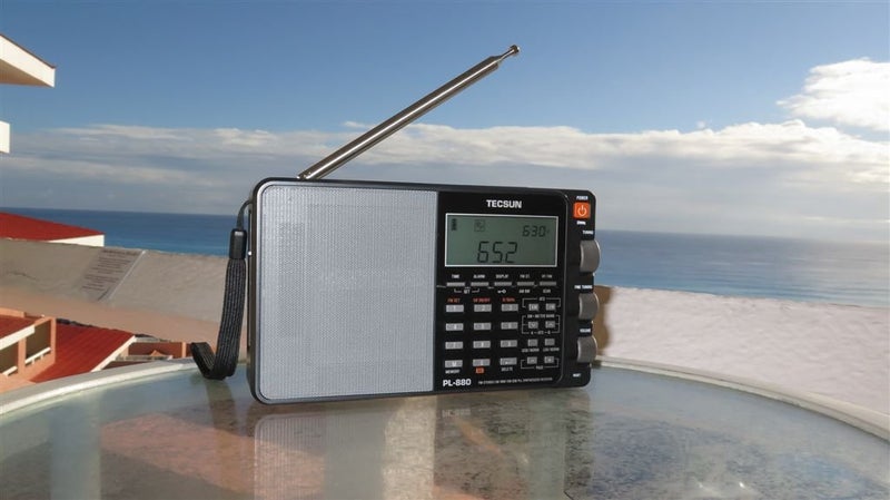 Tecsun PL880 Portable Digital PLL Dual Conversion AM/FM Longwave Shortwave Radio with SSB (Single Side Band) Reception - Image 2