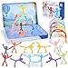 Dreamon 20Pcs Magnetic Travel Toys Magnets Men for Kids with Metal Box Airplane Car Travel Fidget Toys Portable Road Trip Activities Essential Classroom Toys for Kids Birthday Stocking Stuffers Gifts - Image 2