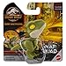Jurassic World Toys Camp Cretaceous Snap Squad Green Velociraptor Figure - Image 2