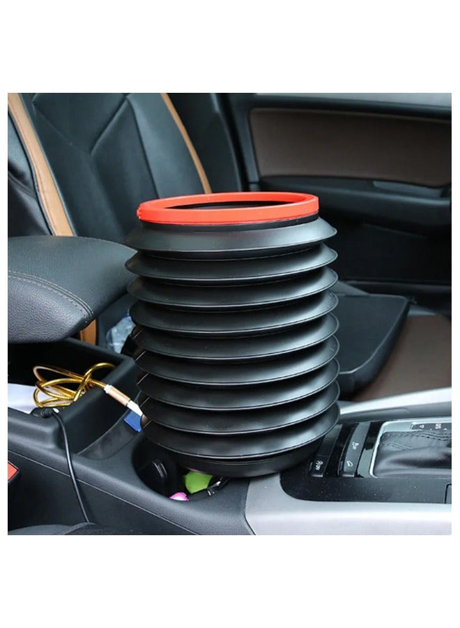 DRAMA HOME 4-Piece Foldable Bucket-Shaped Waste Basket  - Image 3