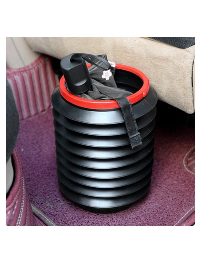 DRAMA HOME 4-Piece Foldable Bucket-Shaped Waste Basket  - Image 2