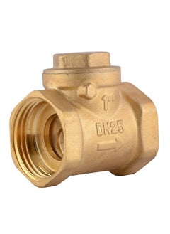 Brass Non Return Valve | Sizes: 1/2", 3/4", 1", 1-1/4", 1.5", 2" | One-Way Check Valve for Plumbing, Water, Pumps, and Industrial Use | Durable, Corrosion-Resistant Design for Reliable Performance