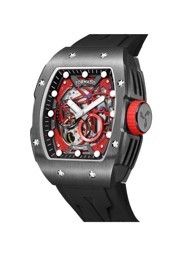 TORNADO XENITH Men's Silicone Automatic Watch T24302-XSBB - 38.5x49 mm  - Image 4
