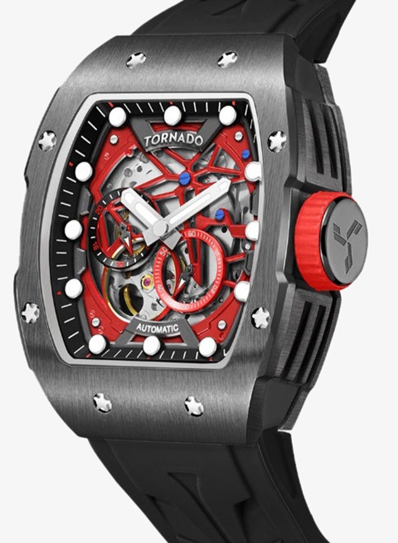 TORNADO Silicone Automatic Watch T24302-XSBB - 38.5x49 mm - Image 3
