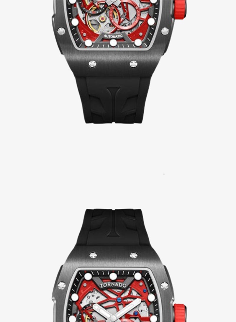 TORNADO Silicone Automatic Watch T24302-XSBB - 38.5x49 mm - Image 5