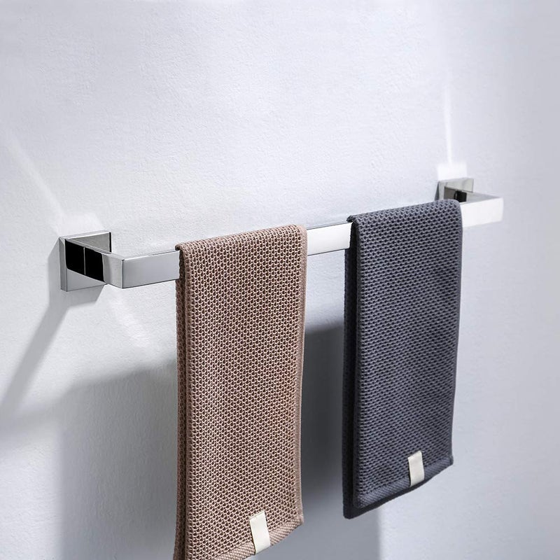 LUXIUR Towel Rod for Bathroom, 304 Grade Stainless Steel Towel Holder for Wash Basin, Towel Bar, Chrome Finish - Image 1