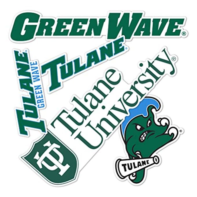 Desert Cactus Tulane University Sticker Tulane Green Wave Vinyl Decal Laptop Water Bottle Car Scrapbook Sheet (Type 2) - Image 4
