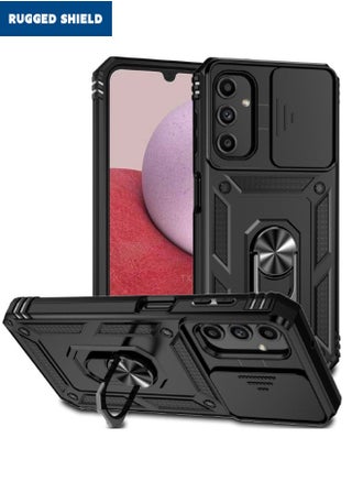 Samsung Galaxy A14 4G/5G Case, Slide Camera Cover, Built-in 360° Rotate Ring Kickstand, Drop Proof Shockproof Test, Heavy Duty Shockproof Protective Case for Galaxy A14 4G/5G 6.6 inch, Black - pzsku/Z77DC557A3BDAED1DE689Z/45/_/1724944170/6e43c58e-c7b5-4131-8839-8d6bcbe60587