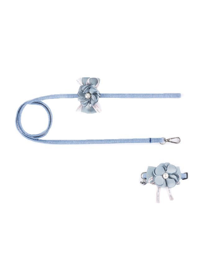 NIBEMINENT Cloth Art Collar With Belt Suit Blue/Grey - Image 1