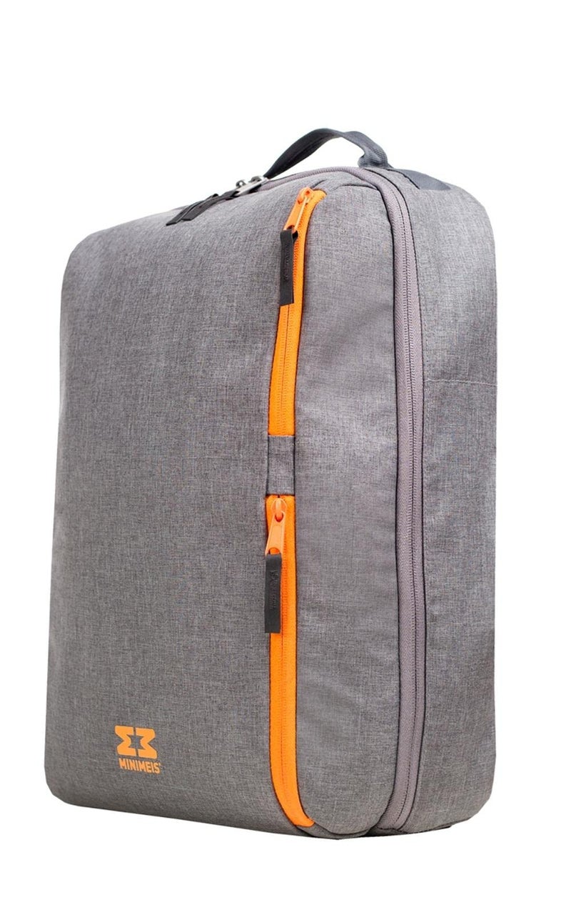MiniMeis G4 Backpack, Grey-Melange - 28L - Compatible with MiniMeis G4 Child Shoulder Carrier - Image 5