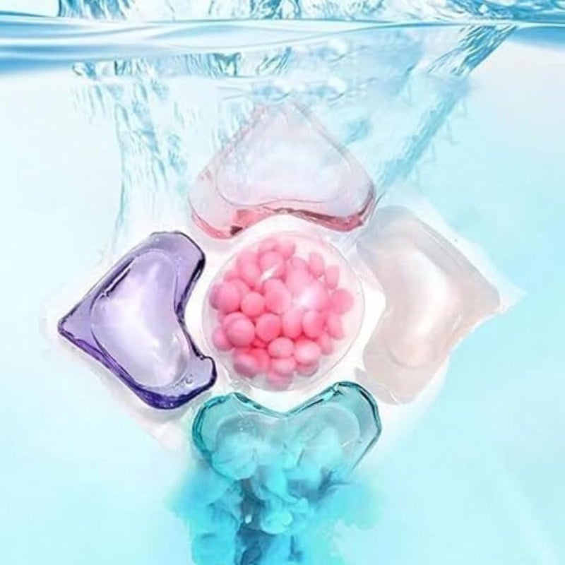 5 in 1 matic laundry pods for washing machine suitable for Front/Top Load - Odor, Stain Remover, Semi-automatic Detergent pods, smart shot Laundry Cleaning Tablets(Pack of 30) - Image 2
