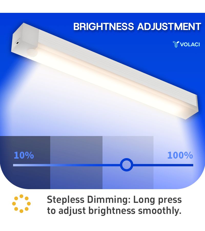 4 Pieces Warm Light USB Rechargeable LED Night Light with Magnetic Mounting for Kitchen Wardrobe Cabinet Pantry Basement Stairwell Hallway Bookshelf and Car - Image 2