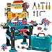 KIZONLY Kids Tools Toy Sets for Aged 3 4 5 6 7 8 2 in 1 Workbench Toys for Toddlers 35 Pretend Play Toolbox Construction Mechanic Set with Sound Educational Birthday Gift for Boys Girls Ages 38 - Image 2