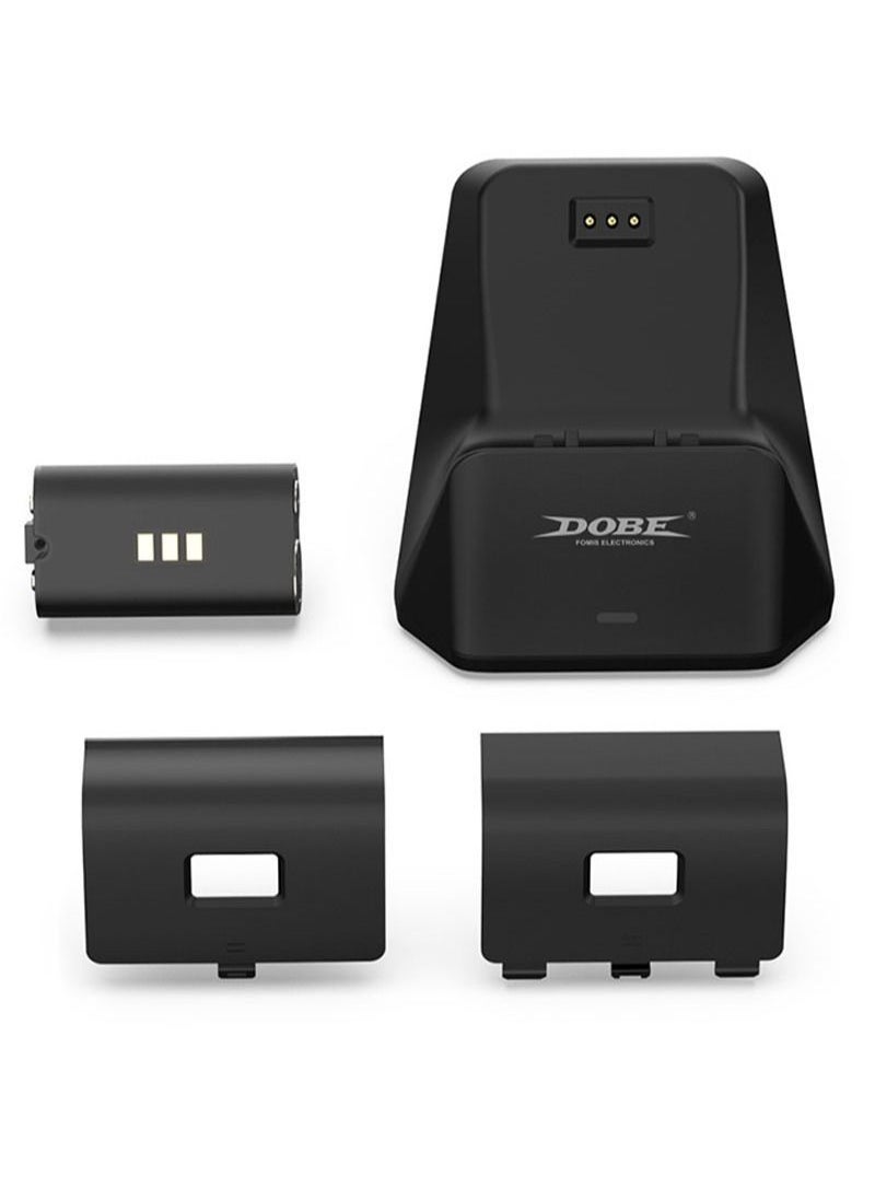 DOBE - Xbox One S/X and Series Single-Handle Smart Electronic Charging Stand with A 1200mAh Battery Pack - Image 1