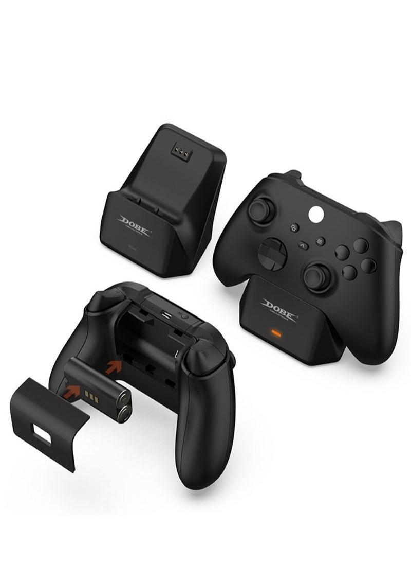 DOBE - Xbox One S/X and Series Single-Handle Smart Electronic Charging Stand with A 1200mAh Battery Pack - Image 1