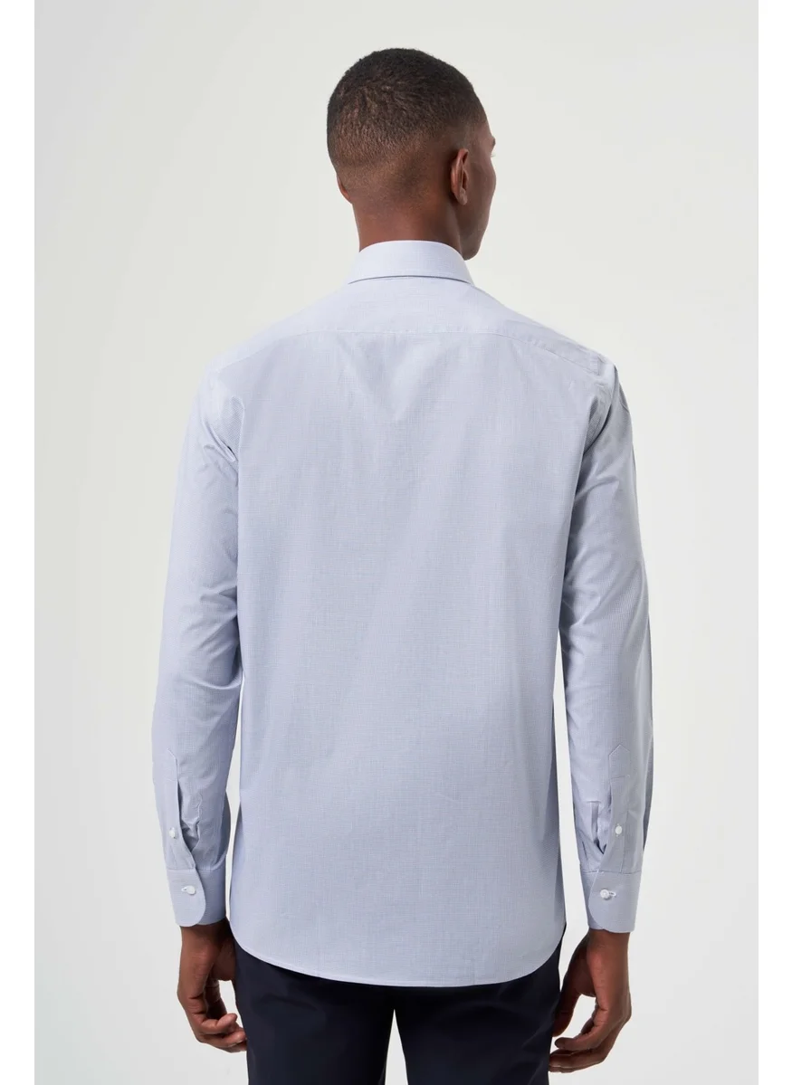 Bisse Men's Regular Fit Classic Shirt BLUE GM23K232045_D35