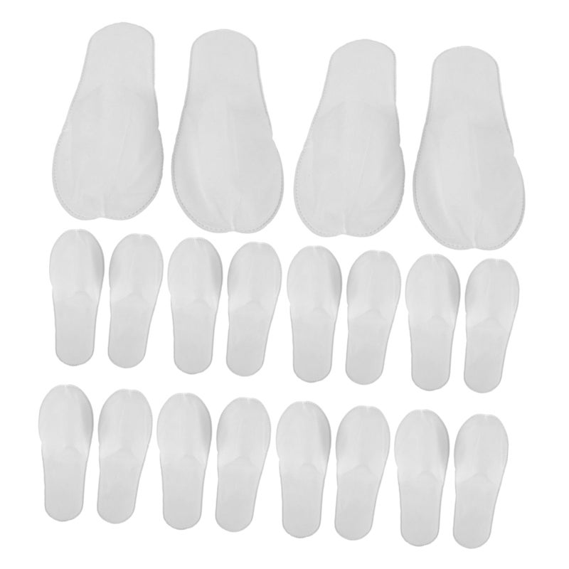 Disposable Slippers 10 Pairs Non Slip For Hotel Spa Travel Guest Pedicure - Image 2
