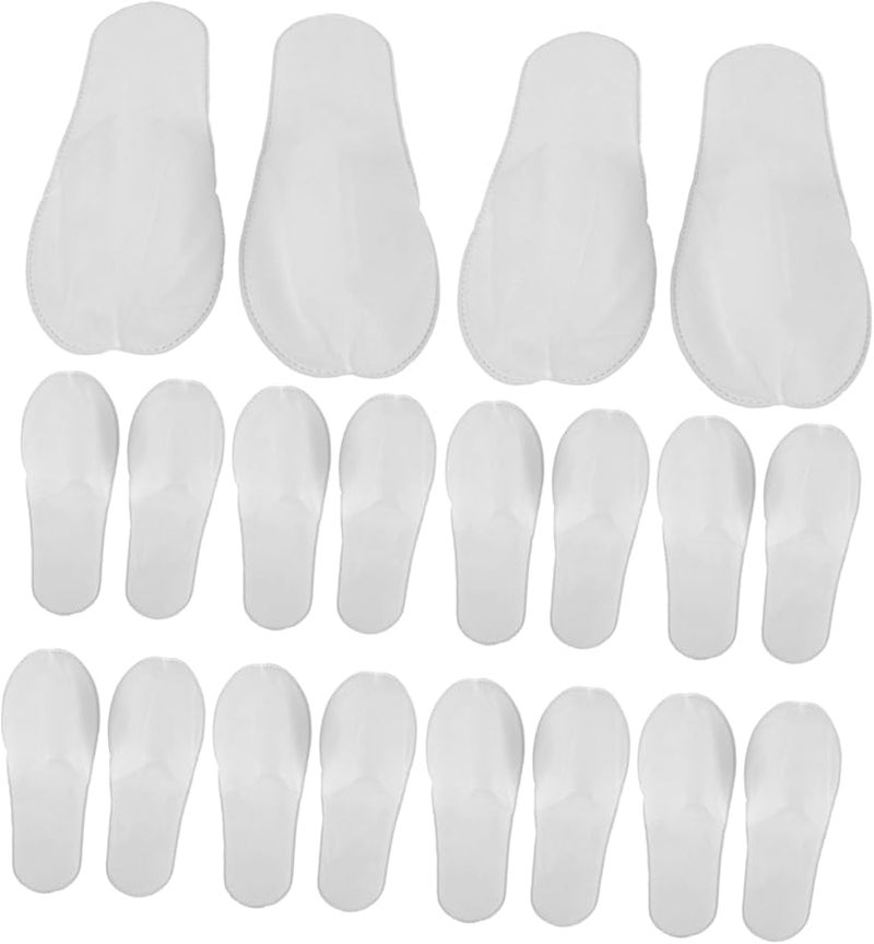 Disposable Slippers 10 Pairs Non Slip For Hotel Spa Travel Guest Pedicure - Image 1