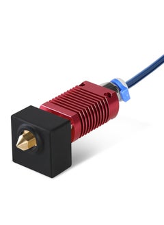 Ender 3 Hotend Kit for 3D Printers, 24V Extruder MK8 with 0.4mm Nozzle, Blue Teflon Tube, Smooth, No Clogging - Compatible with Creality Ender-3, Ender-3 Pro, Ender-3S, Ender-2 Pro