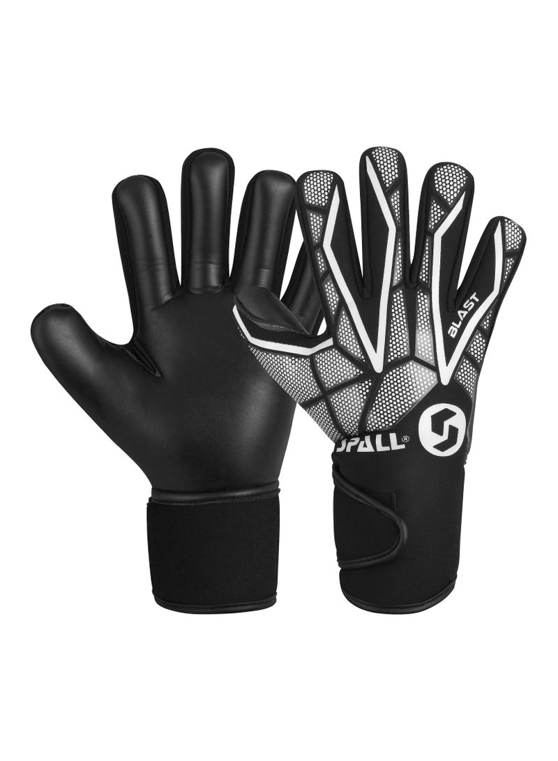 Spall Goalkeeper Goalie Fottball Soccer Gloves With Strong Grip Hand Protection To Prevent Injuries For Match Training Men And Women  - Image 1