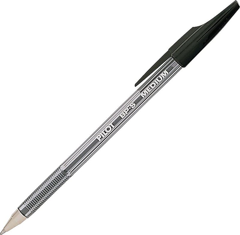 Pilot The Better Ball Point Pen Refillable Ballpoint Stick Pens, Medium Point, Black Ink, 12-Pack (35711) - Image 2