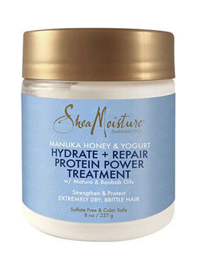 SheaMoisture Manuka Honey And Yogurt Hydrate + Repair Protein Strong Treatment Multicolour 227ml - Image 1