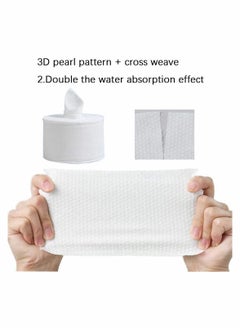 Excefore Disposable Face Towel, Dry and Wet Dual-Purpose,Especially Suitable for Delicate Skin of Women and Babies  - Image 4