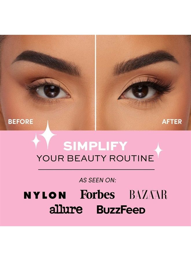 Glamnetic رموش مغناطيسية - موثوقة | رموش مغناطيسية طويلة، 60 استخدام، رموش فاخرة قابلة لإعادة الاستخدام، عيون قطة درامية - 1 زوج - Image 4