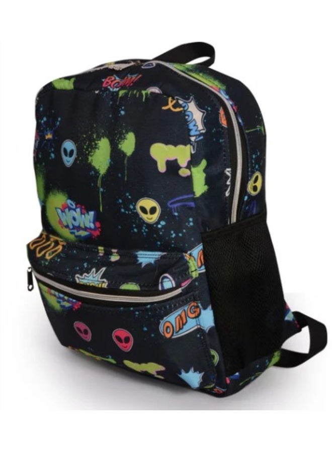 حقيبة ظهر صغيرة بتصميم غريب   حجم الحقيبة: صغير  - Image 2