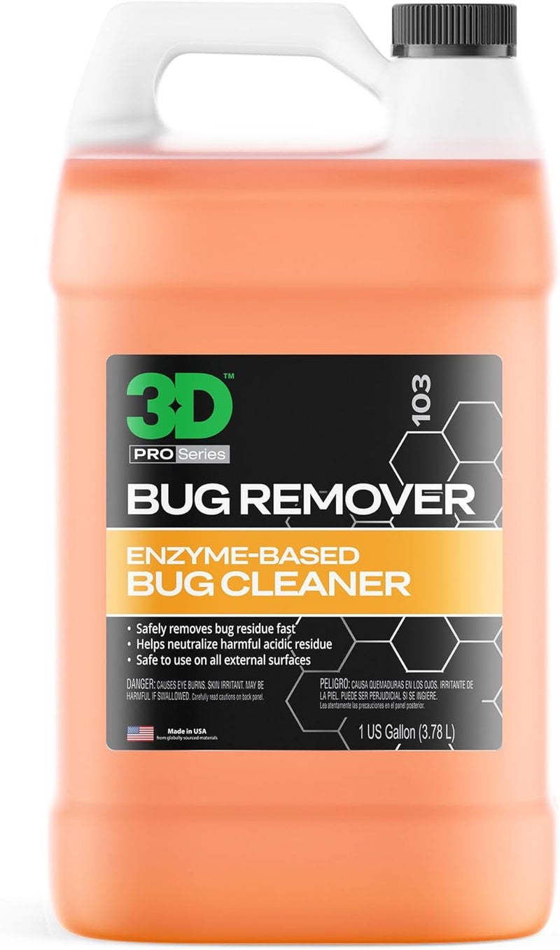 3D Bug Remover Enzyme-Based Cleaner - 1 Gallon - Image 1