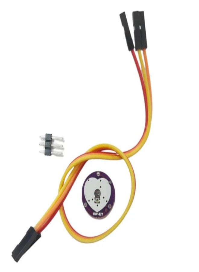 Robocraze Heart Rate Pulse Sensor Module with Amplified Heart Rate Detection Board and Real-Time Visualization Software - Image 4